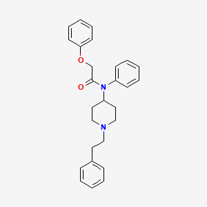 molecular formula C27H30N2O2 B10788384 Phenoxyacetyl fentanyl CAS No. 2749299-62-3