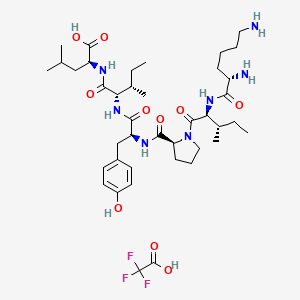 molecular formula C40H64F3N7O10 B10788401 Neuromedin N (trifluoroacetate salt) 