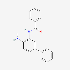 molecular formula C19H16N2O B10788445 N-(4-aminobiphenyl-3-yl)benzamide 