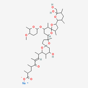 molecular formula C47H77NaO14 B10788473 Dianemycin 1-sodium salt 