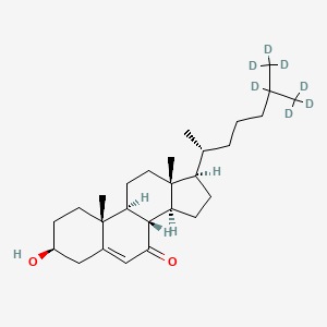 molecular formula C27H44O2 B10788549 7-Keto Cholesterol-d7 