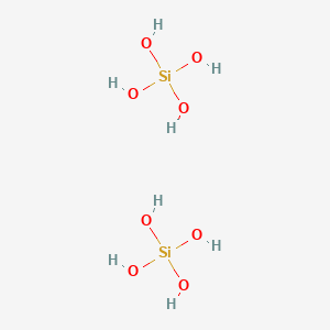 molecular formula H8O8Si2 B10788627 Silicic acid 