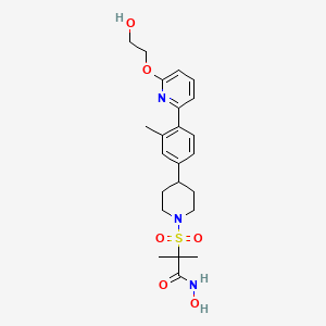 molecular formula C23H31N3O6S B10788742 MMP3 inhibitor 1 