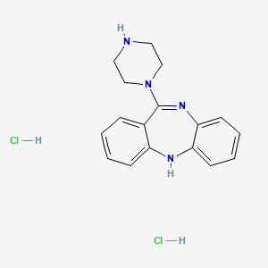 molecular formula C17H20Cl2N4 B10788805 DREADD agonist 21 dihydrochloride 