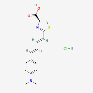 molecular formula C16H19ClN2O2S B10788811 AkaLumine hydrochloride 