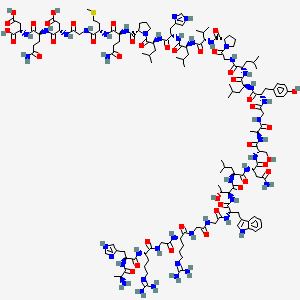 molecular formula C141H218N44O41S B10788900 GALP(3-32) (human) 