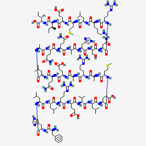 molecular formula C156H260N48O44S2 B10788905 D-Phe-CRF-(12-41) 