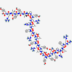 molecular formula C203H282N50O42 B10788913 conopeptide Y-PI1 