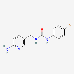 molecular formula C13H13BrN4O B10788917 Aminopyridine 2 