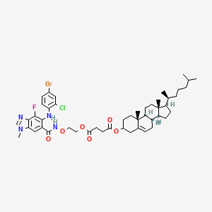 molecular formula C48H63BrClFN4O6 B10788932 Supratinib 