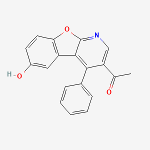 molecular formula C19H13NO3 B10788992 Elbfluorene 