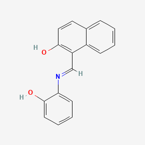 1-(((2-Hydroxyphenyl)imino)methyl)-2-naphthol