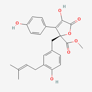 molecular formula C24H24O7 B10789097 Butyrolactonei 