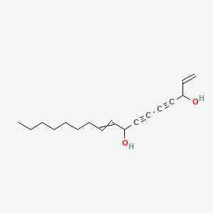 Heptadeca-1,9-dien-4,6-diyne-3,8-diol