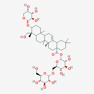 molecular formula C47H76O18 B10789856 Akebia saponin D 