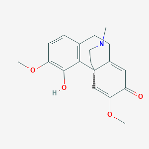 (1R)-3-hydroxy-4,13-dimethoxy-17-methyl-17-azatetracyclo[7.5.3.01,10.02,7]heptadeca-2(7),3,5,10,13-pentaen-12-one