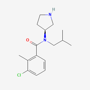 (S)-3-chloro-N-isobutyl-2-methyl-N-(pyrrolidin-3-yl)benzamide