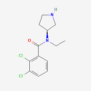 (S)-2,3-dichloro-N-ethyl-N-(pyrrolidin-3-yl)benzamide