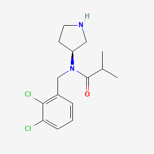 (S)-N-(2,3-dichlorobenzyl)-N-(pyrrolidin-3-yl)isobutyramide