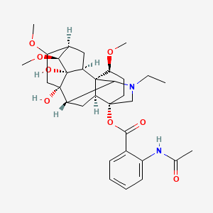 molecular formula C32H44N2O8 B10790632 Allapininum 