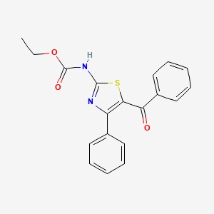 Ethyl 5-benzoyl-4-phenylthiazol-2-ylcarbamate