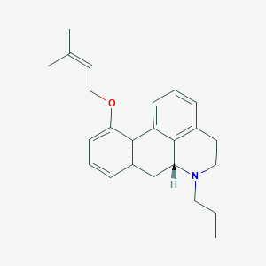 (R)-11-(3-methylbut-2-enyloxy)-6-propyl-5,6,6a,7-tetrahydro-4H-dibenzo[de,g]quinoline