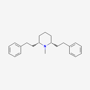 molecular formula C22H29N B10790750 Lobelane CAS No. 530-51-8