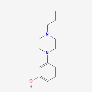 molecular formula C13H20N2O B10790844 1-(3-Hydroxyphenyl)-4-propylpiperazine 