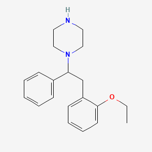 1-(2-(2-Ethoxyphenyl)-1-phenylethyl)piperazine