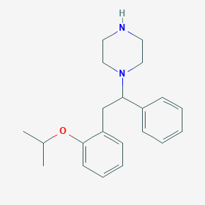 1-(2-(2-Isopropoxyphenyl)-1-phenylethyl)piperazine