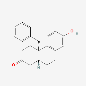 4a-Benzyl-7-hydroxy-3,4,4a,9,10,10a-hexahydro-1H-phenanthren-2-one