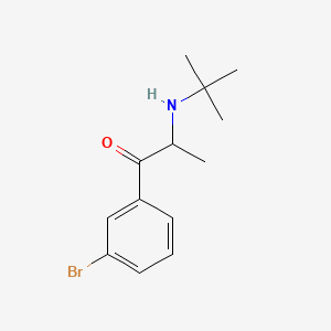 1-(3-Bromophenyl)-2-(tert-butylamino)propan-1-one