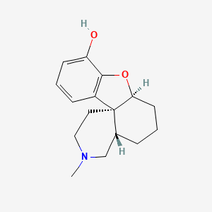 (4aS,7aS,12bS)-3-methyl-1,2,4,4a,5,6,7,7a-octahydro-[1]benzofuro[3,2-e]isoquinolin-9-ol