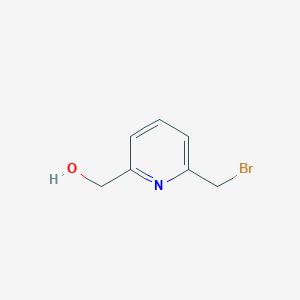 molecular formula C7H8BrNO B107913 (6-(Bromomethyl)pyridin-2-yl)methanol CAS No. 40054-01-1