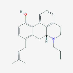 8-(2-Methyl-2-buten-4-yl)-11-hydroxy-N-propylnoraporphine