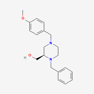 (R)-(1-benzyl-4-(4-methoxybenzyl)piperazin-2-yl)methanol