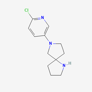 7-(6-Chloropyridin-3-yl)-1,7-diazaspiro[4.4]nonane