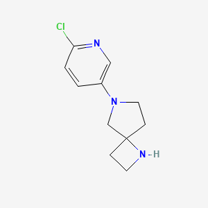 6-(6-Chloropyridin-3-yl)-1,6-diazaspiro[3.4]octane