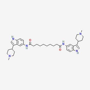 N1,N10-bis(3-(1-methylpiperidin-4-yl)-1H-indol-5-yl)decanediamide