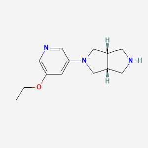 cis-2-(5-Ethoxy-3-pyridinyl)octahydropyrrolo[3,4-c]pyrrole Dihydrochloride