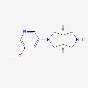 cis-2-(5-Methoxy-3-pyridinyl)octahydropyrrolo[3,4-c]pyrrole Dihydrochloride