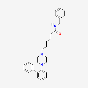 N-Benzyl-4-(2-diphenyl)-1-piperazinehexanamide