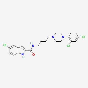 5-chloro-N-(4-(4-(2,4-dichlorophenyl)piperazin-1-yl)butyl)-1H-indole-2-carboxamide