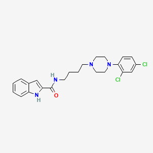 N-(4-(4-(2,4-dichlorophenyl)piperazin-1-yl)butyl)-1H-indole-2-carboxamide