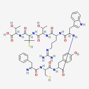 H-DL-Phe-DL-Cys-DL-Tyr-DL-Trp-DL-Arg-DL-xiThr-DL-Pen-DL-xiThr-OH