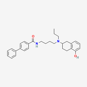 Biphenyl-4-carboxylic acid {4-[(5-hydroxy-1,2,3,4-tetrahydro-naphthalen-2-yl)-propyl-amino]-butyl}-amide