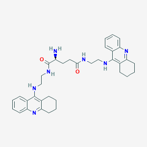 (S)-2-amino-N1,N5-bis(2-(1,2,3,4-tetrahydroacridin-9-ylamino)ethyl)pentanediamide