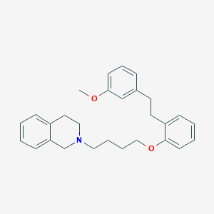 4{2-[2-(3-Methoxyphenyl)ethyl]phenoxy}butyl-(3,4-dihydroisoquinoline)