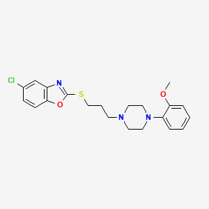 5-Chloro-2-[[3-[4-(2-methoxyphenyl)-1-piperazinyl]propyl]thio]benzoxazole