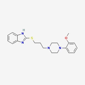 2-[[3-[4-(2-Methoxyphenyl)-1-piperazinyl]propyl]thio]1H-benzimidazole